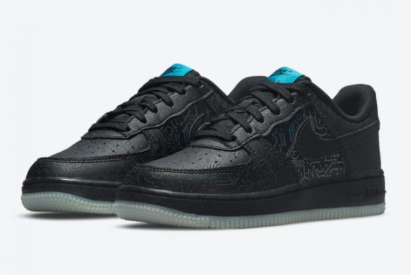 Space Jam x Nike Air Force 1 Low Computer Chip Outlet DH5354-001-2