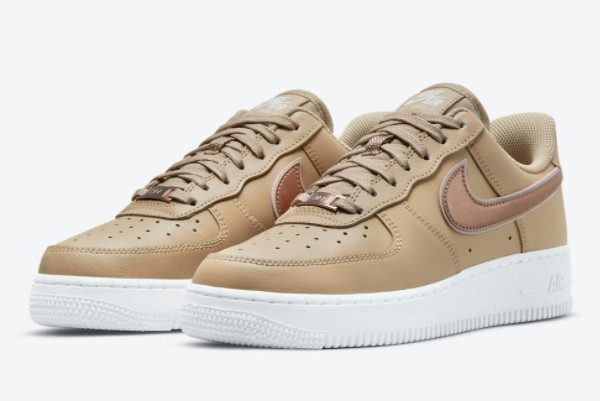 2021 Nike Air Force 1 Low Hemp Trainers For Sale DD1523-200-1