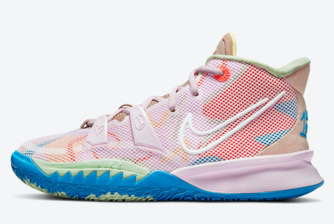 Buy Nike Kyrie 7 GS 1 World 1 People Basketball Shoes CT4080-600