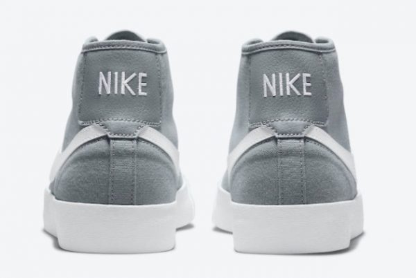 Buy Nike SB Blazer Court Mid Grey White Lifestyle Shoes DC8901-002-2