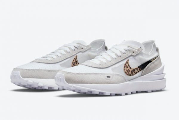 Discount Nike Waffle One Leopard White Multi Color DJ9776-100-1