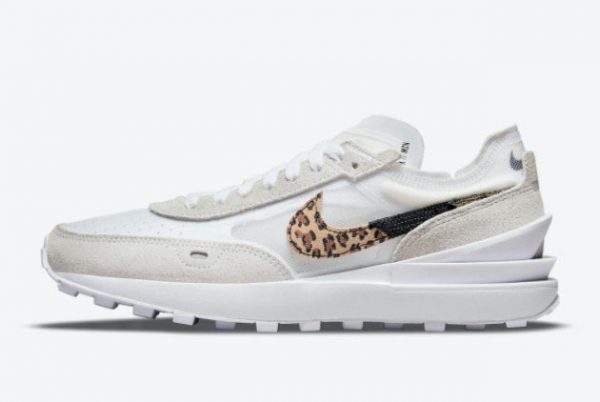 Discount Nike Waffle One Leopard White Multi Color DJ9776-100