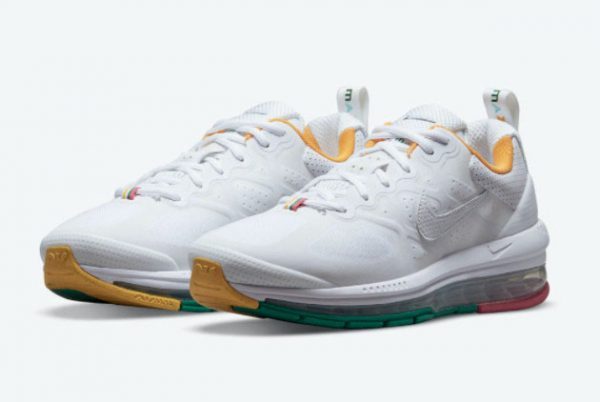 Men and Women's Nike Air Max Genome White Multi-Color DH1634-100-1