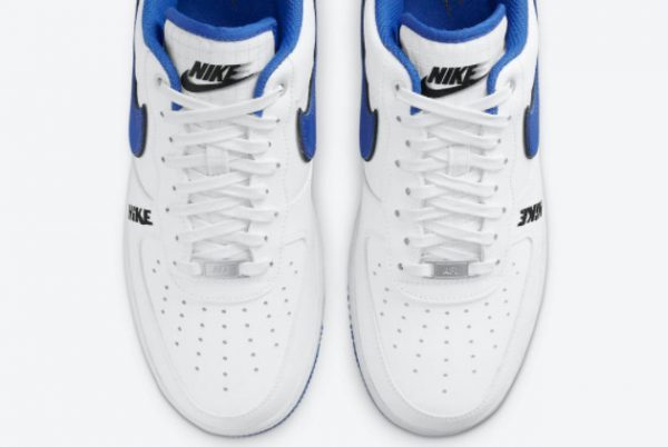 New Branding Nike Air Force 1 Low White/Royal Blue DC8873-100-4