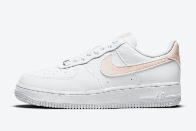 New Nike Air Force 1 Next Nature White Pale Coral DC9486-100