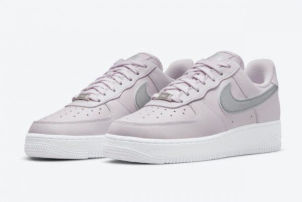 Nike Air Force 1 Low Light Lilac Silver Sneakers Outlet DD1523-500-1