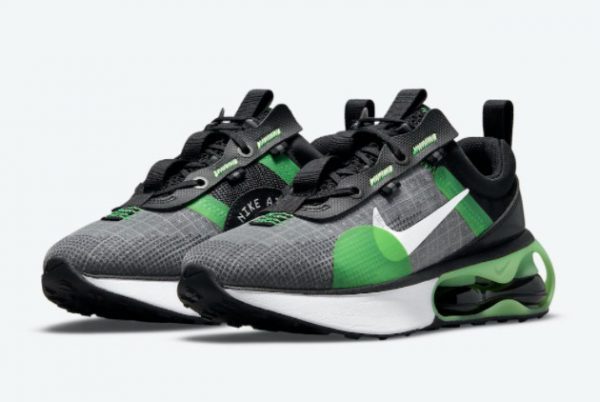 Nike Air Max 2021 Black Green Casual Shoes DA3199-004-2