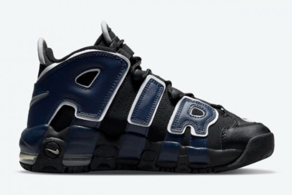 Nike Air More Uptempo GS Black Red Navy Hot Sell DM0017-001-1
