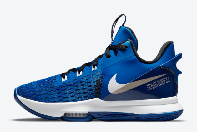Nike LeBron Witness 5 Game Royal Basketball Shoes CQ9380-400