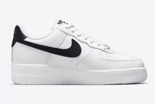 Nike Lifestyle Shoes Air Force 1 07 Essential White Black CZ0270-102-1