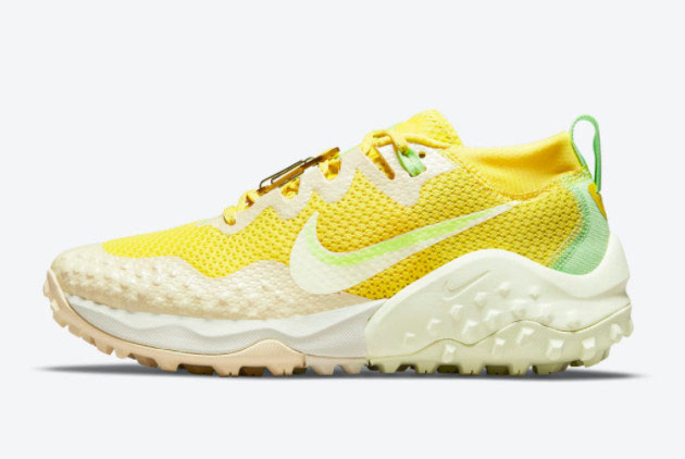Nike Zoom Wildhorse 7 Pollen Yellow Strike Running Shoes DM9470-700