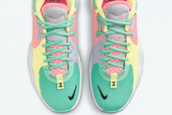 2021 Cheap Nike PG 5 Daughters Green Glow For Sale CW3143-301-3