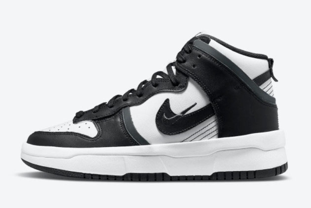 2021 Nike Dunk High Rebel Black White Shoes To Buy DH3718-104