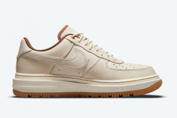 2021 Release Nike Air Force 1 Luxe Pecan DB4109-200-1