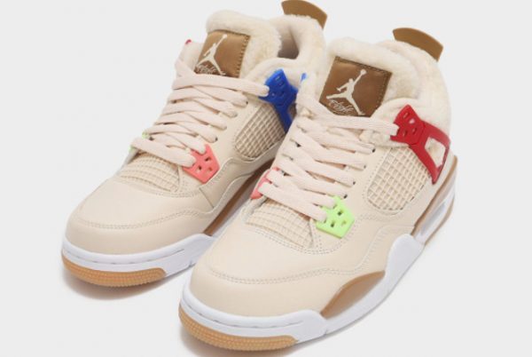 Air Jordan 4 GS Where The Wild Things Are Womens Sneakers-1