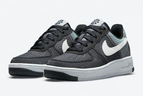 Cheap Nike AF1 Air Force 1 Crater Black Grey DC9326-001-1