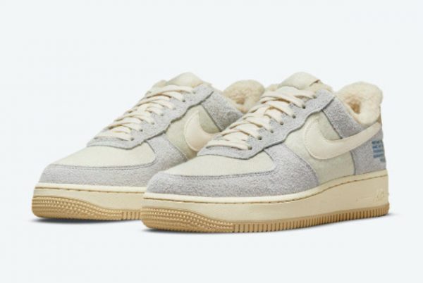 Cheap Nike Air Force 1 Photon Dust/Pale Ivory-Cashmere-Rattan DO7195-025-2