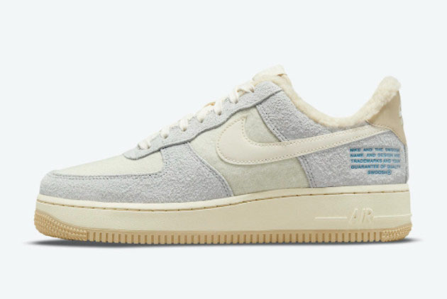 Cheap Nike Air Force 1 Photon Dust/Pale Ivory-Cashmere-Rattan DO7195-025