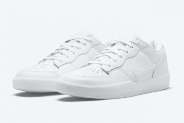 Nike SB Force 58 Premium Triple White All White DH7505-100-1