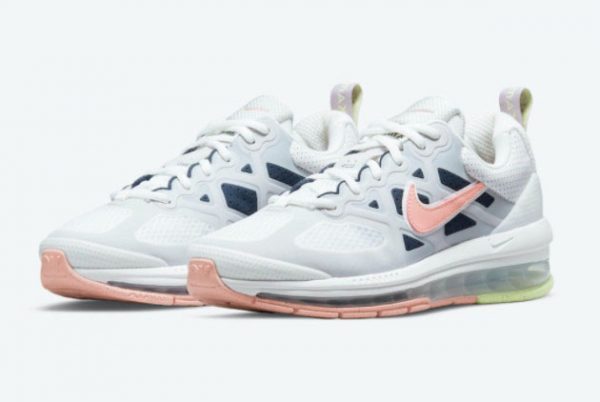 Latest Nike Air Max Genome WMNS White/Grey-Pink-Green DC4057-100-1