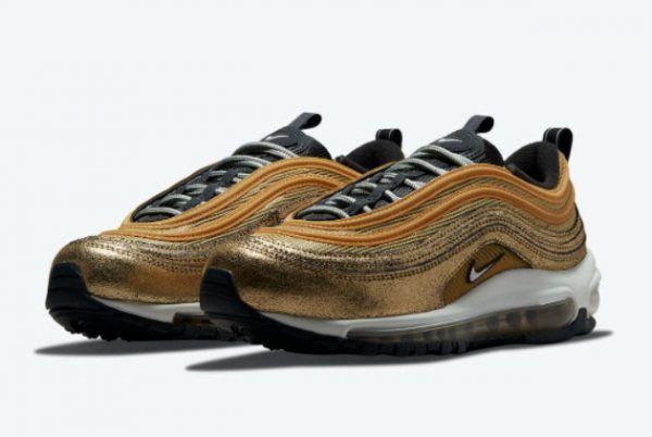 New Release Nike Air Max 97 Cracked Gold For Sale DO5881-700-2