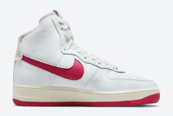 Nike Air Force 1 Strapless Summit White Gym Red New Sale DC3590-100-1