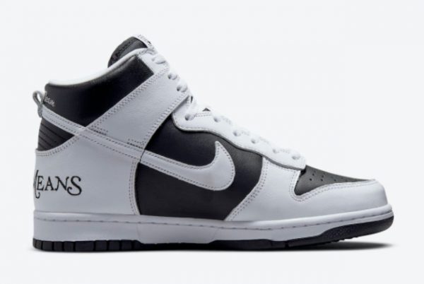 Supreme x Nike SB Dunk High By Any Means Black White DN3741-002-1