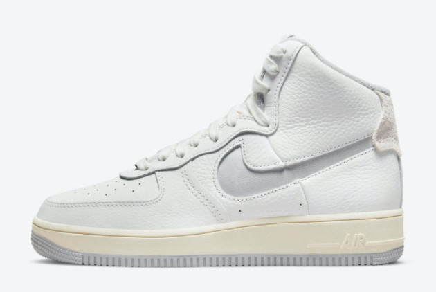 The New Nike Air Force 1 Strapless Light Smoke Grey Sale DC3590-101