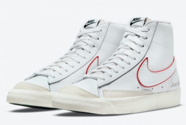 2021 Latest Nike Blazer Mid '77 Just Do It Trainers DQ0796-100-2