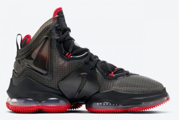 2021 Latest Release Nike LeBron 19 Bred Black Red DC9340-001-1