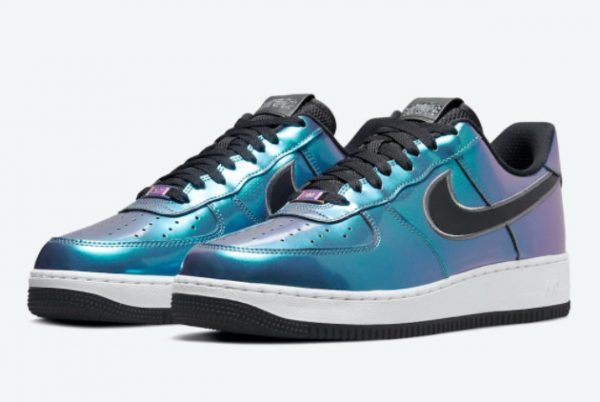 2021 Nike Air Force 1 Low Iridescent To Buy DQ6037-001-2