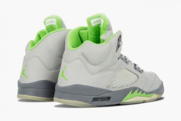 2022 Release Air Jordan 5 V Retro Green Bean Sneakers-2