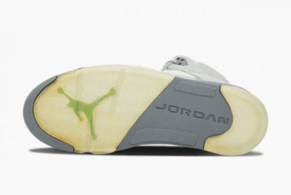 2022 Release Air Jordan 5 V Retro Green Bean Sneakers-4