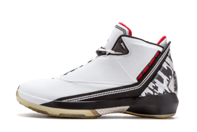 Air Jordan 22 White Varsity Red-Black Basketball Shoes 315299-161