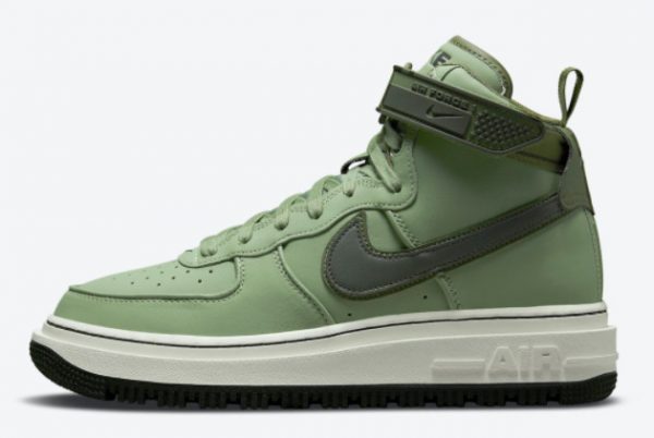 Buy Nike AF1 Air Force 1 High Boot Military Green Olive DA0418-300