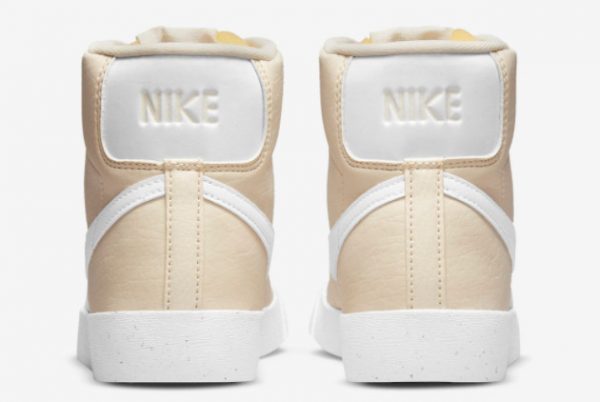 New Style Nike Blazer Mid Coconut Milk Sneakers DQ4124-100-3