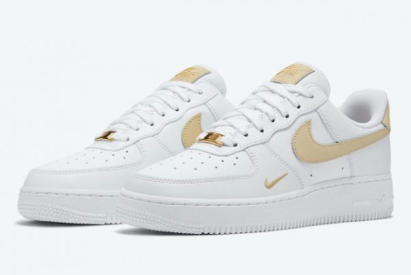 Nike Air Force 1 ’07 Essential White Rattan Outlet Online CZ0270-105-1