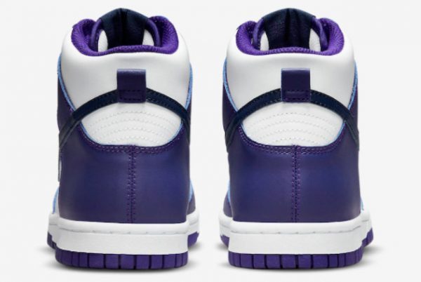 Nike Dunk High GS Navy Court Purple Training Shoes DH9751-100-3