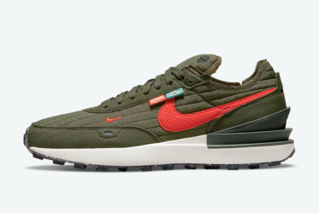 Nike Waffle One Toasty Olive For Cheap DC8890-200