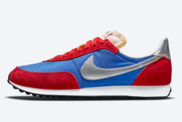 Nike Waffle Trainer 2 Hyper Royal University Red Shoes DC2646-400