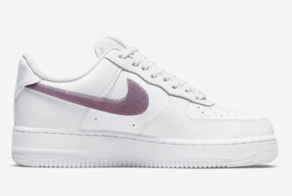 2022 Latest Nike Air Force 1 Low Glitter Swoosh DH4407-102-1