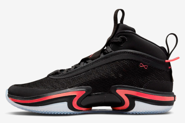 Brand New Air Jordan 36 Black Infrared Shoes CZ2650-001