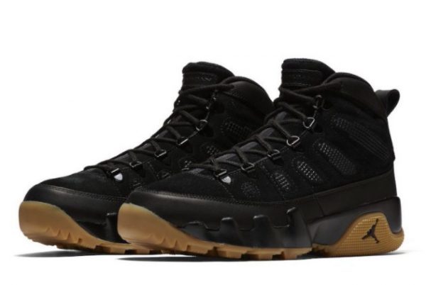 Buy Air Jordan 9 Boot NRG Black Gum Shoes AR4491-025-2