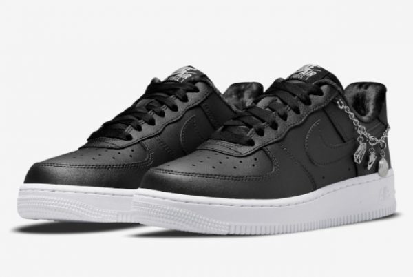 Cheap Nike Air Force 1 Low LX Lucky Charms Black DD1525-001-2