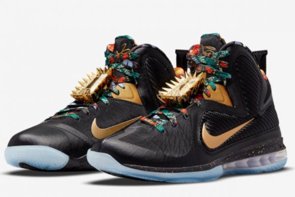 Discount Nike LeBron 9 Watch The Throne Shoes DO9353-001-2