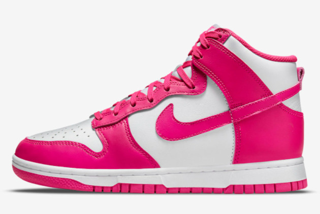 Latest Nike Dunk High Pink Prime For Sale DD1869-110