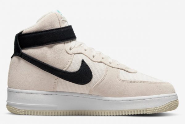Nike Air Force 1 High Cream Canvas and Suede To Buy DH7566-100-1