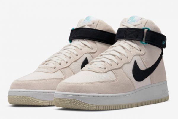 Nike Air Force 1 High Cream Canvas and Suede To Buy DH7566-100-2