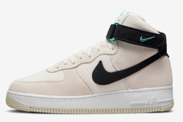 Nike Air Force 1 High Cream Canvas and Suede To Buy DH7566-100