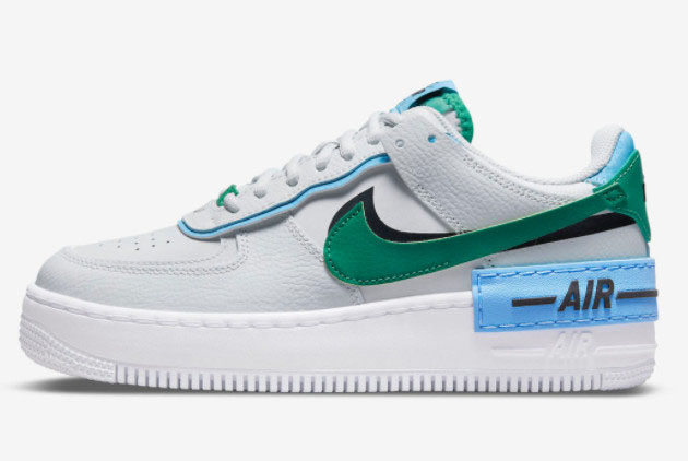 Nike Air Force 1 Shadow Malachite Trainers Sneakers CI0919-004